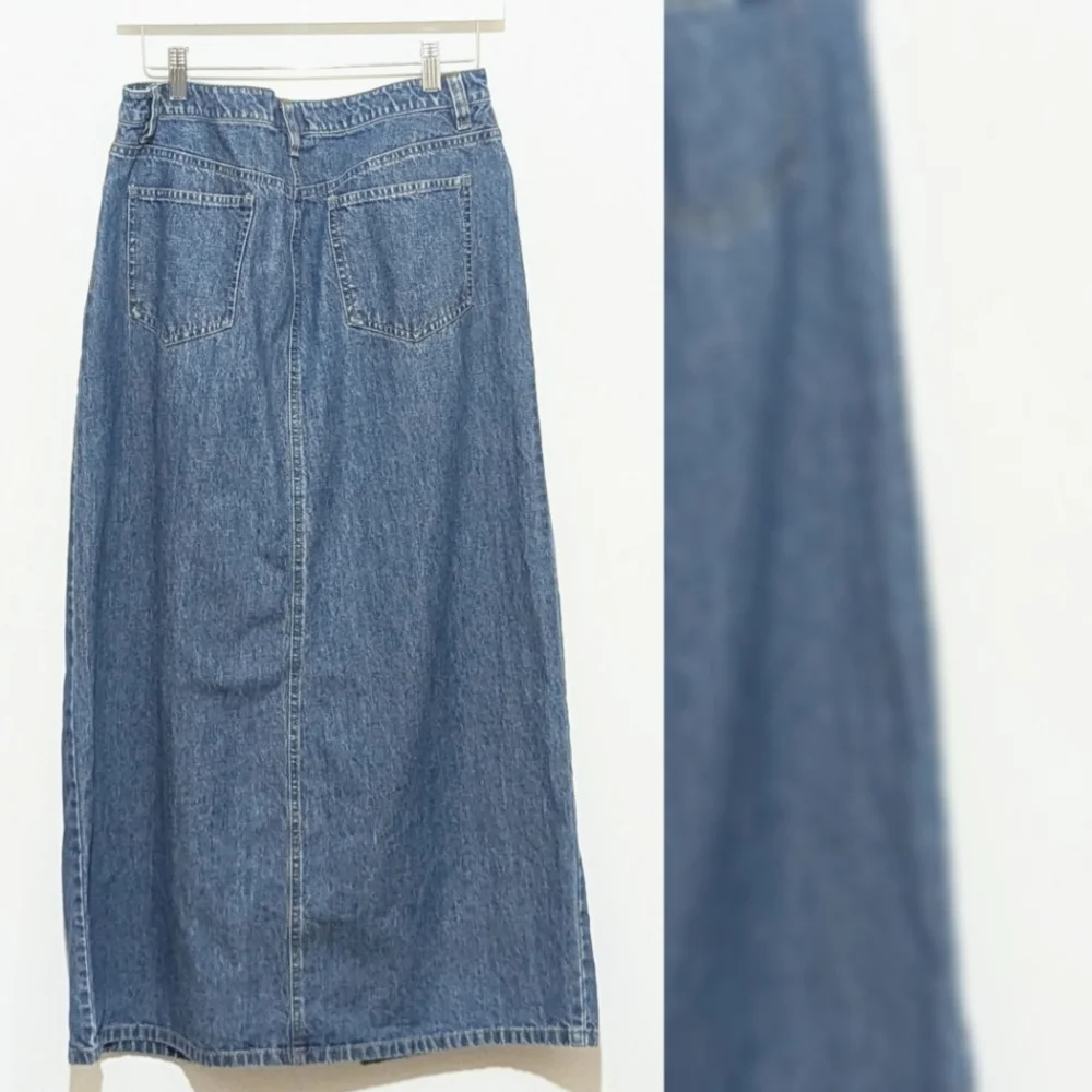 Vintage | Old Navy | Maxi Denim Skirt | 90s Bohemian | Y2K | Trendy | Jeans